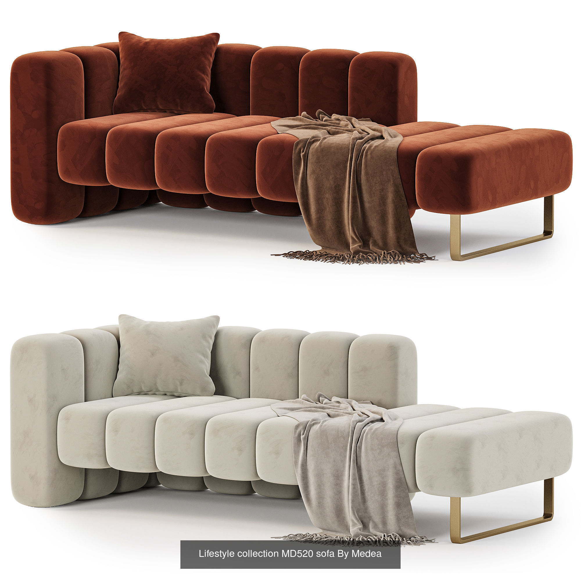 Hurry up to shop 28 perfect sofa models 3D Model Collection_26