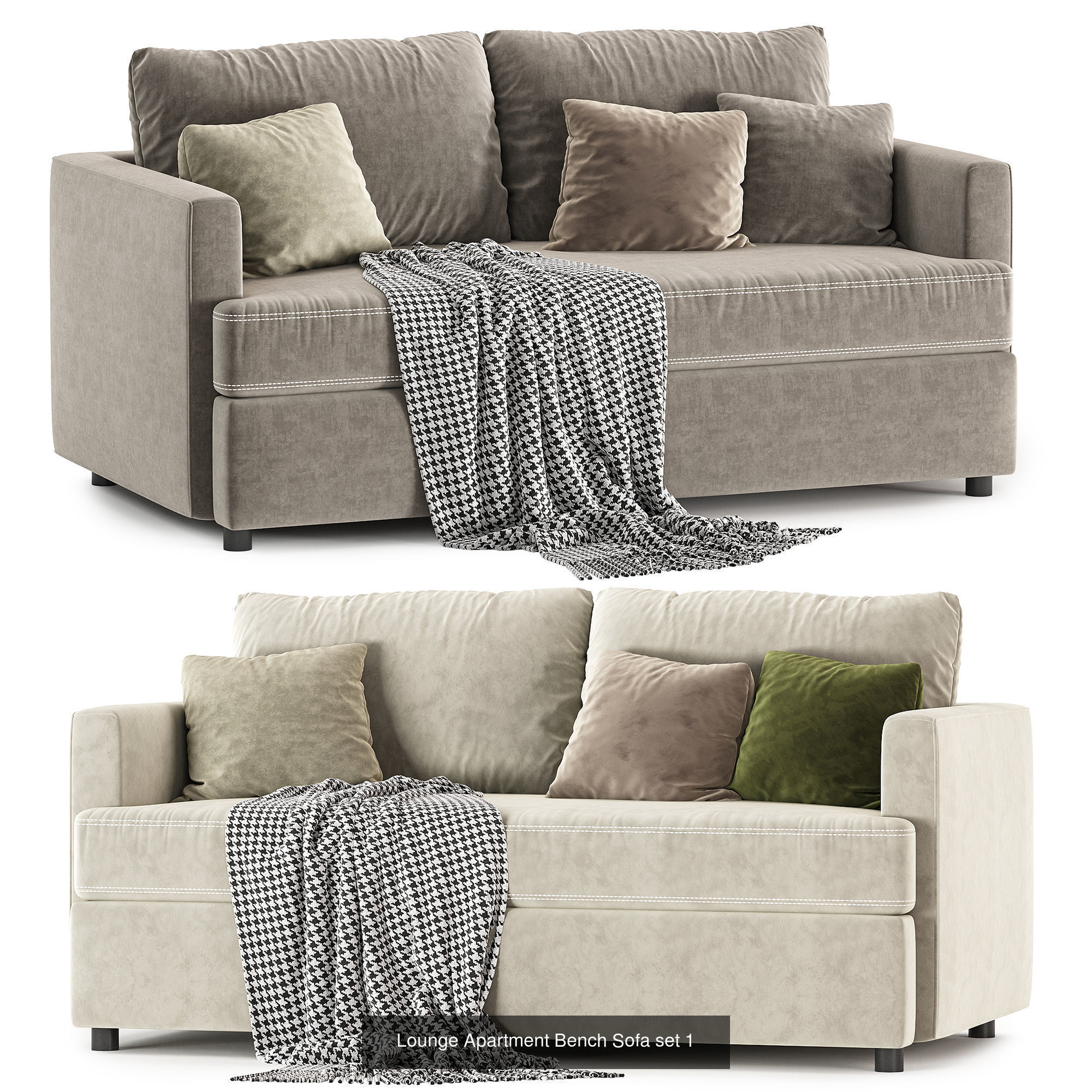 Hurry up to shop 28 perfect sofa models 3D Model Collection_18
