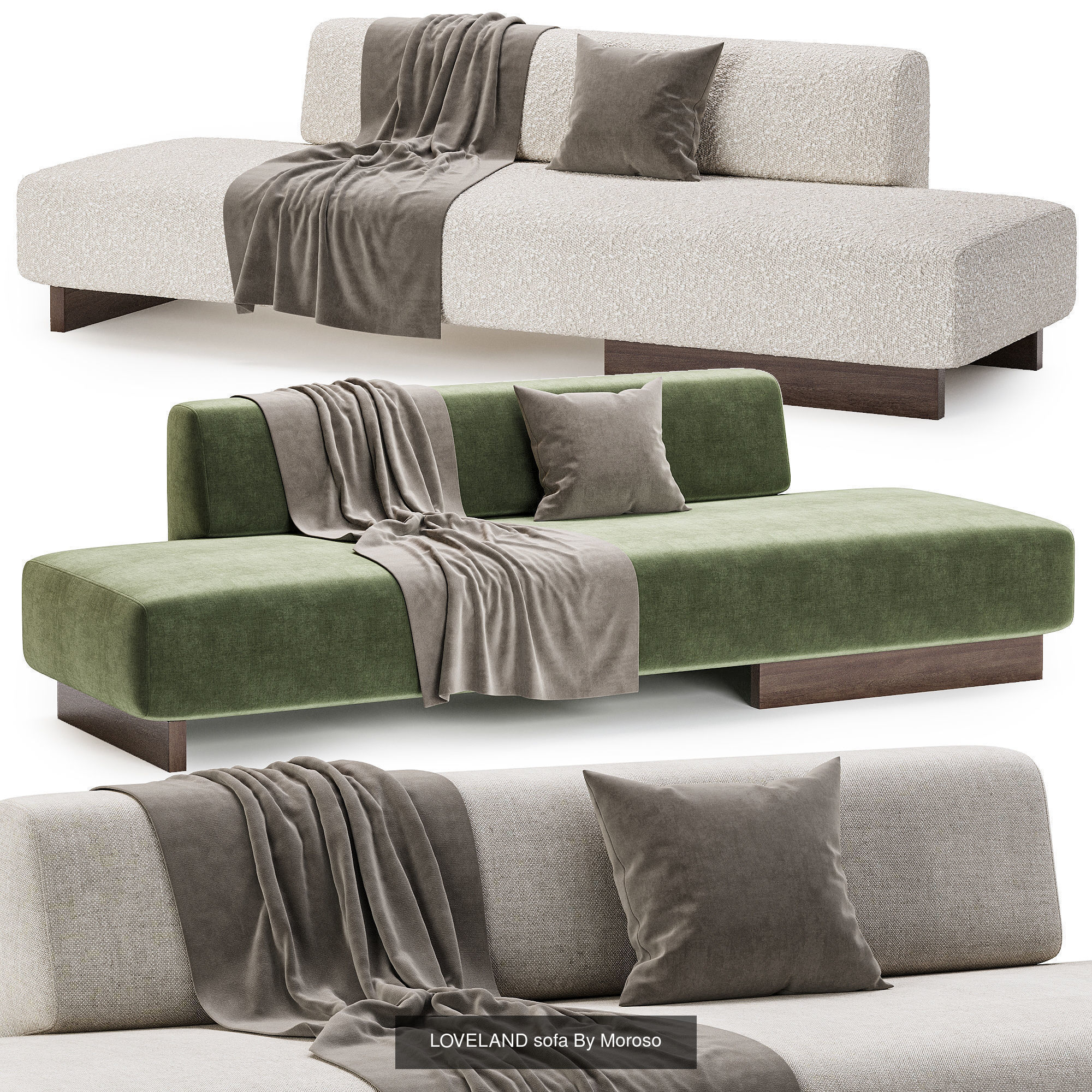 Hurry up to shop 28 perfect sofa models 3D Model Collection_27