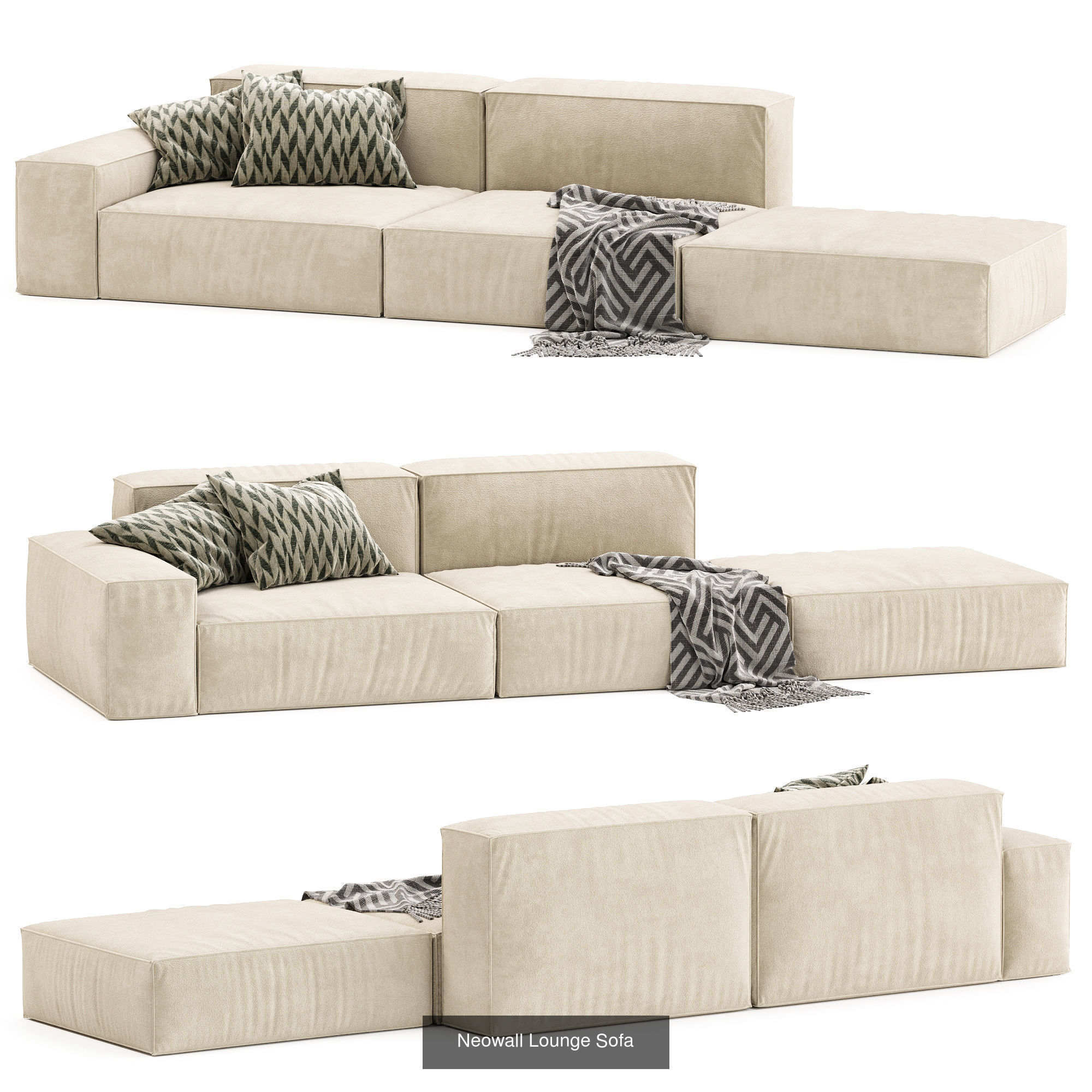 Hurry up to shop 28 perfect sofa models 3D Model Collection_6