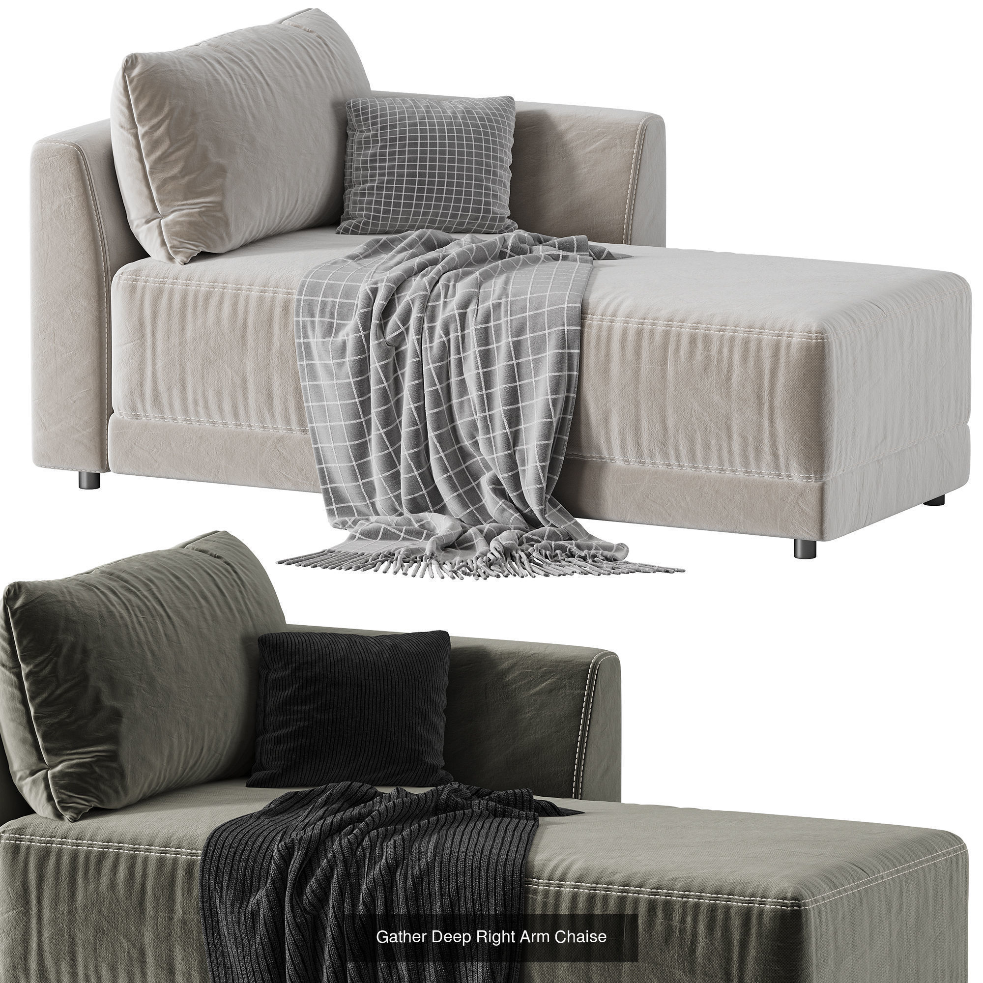 Hurry up to shop 28 perfect sofa models 3D Model Collection_13