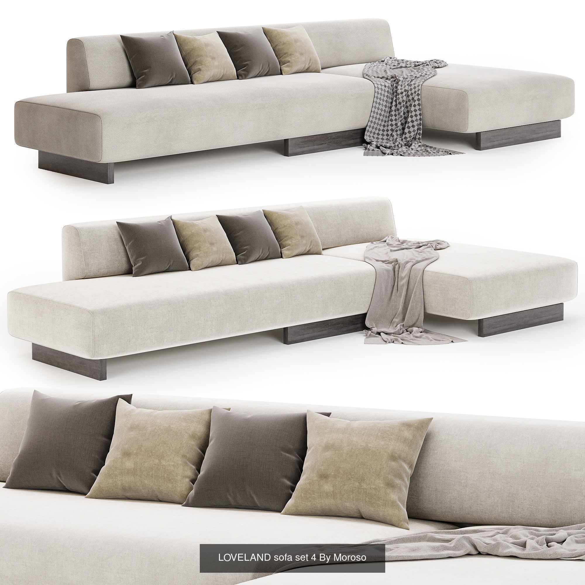 Hurry up to shop 28 perfect sofa models 3D Model Collection_30