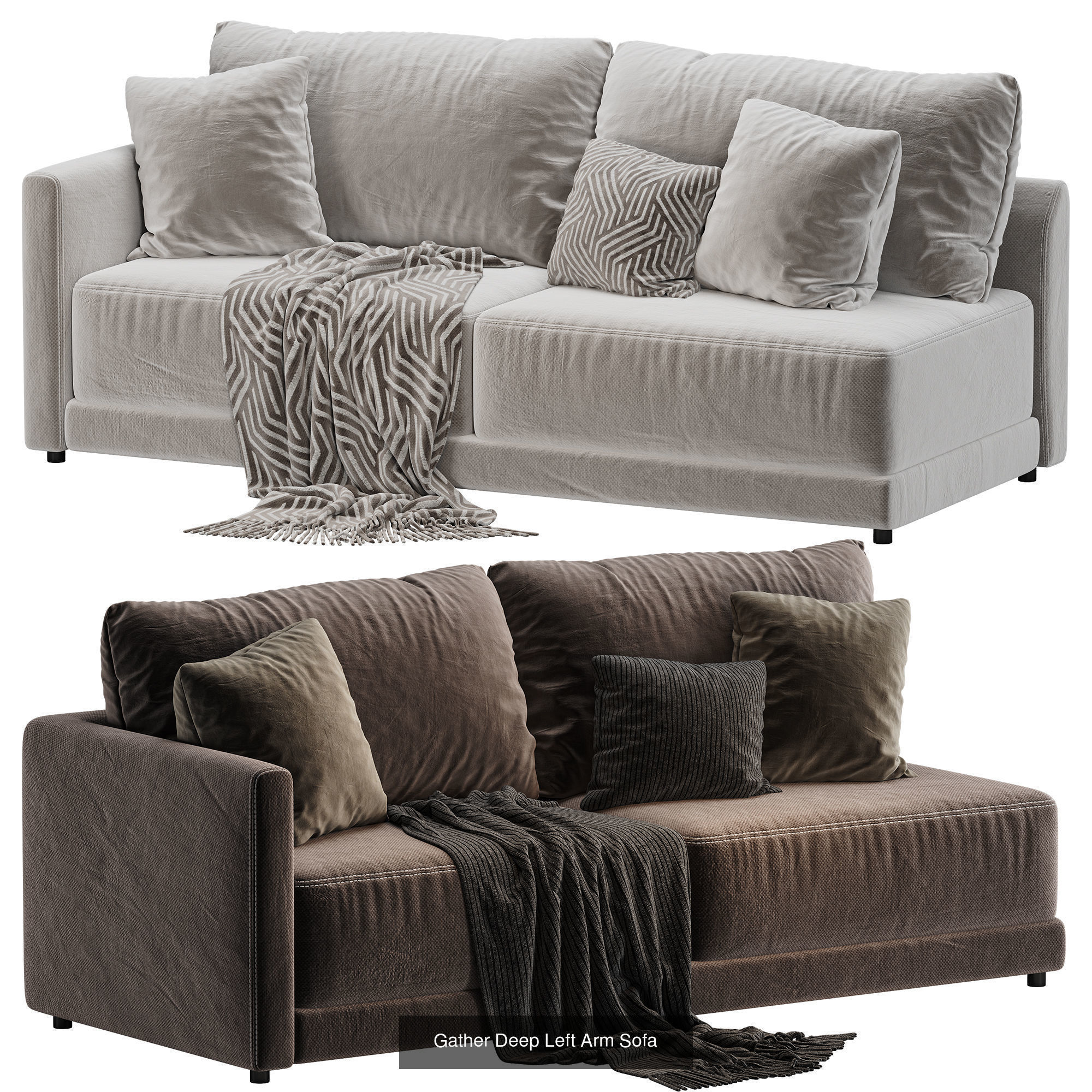Hurry up to shop 28 perfect sofa models 3D Model Collection_12