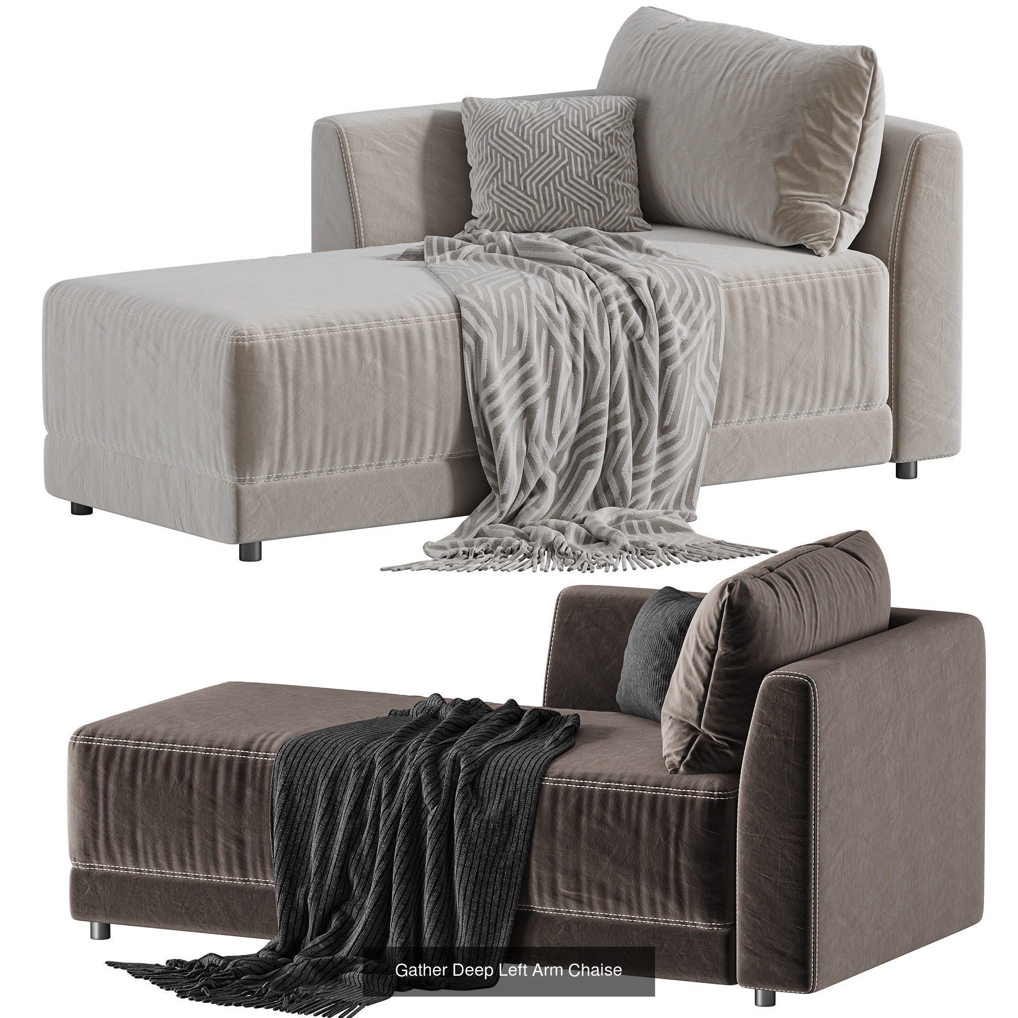 Hurry up to shop 28 perfect sofa models 3D Model Collection_15