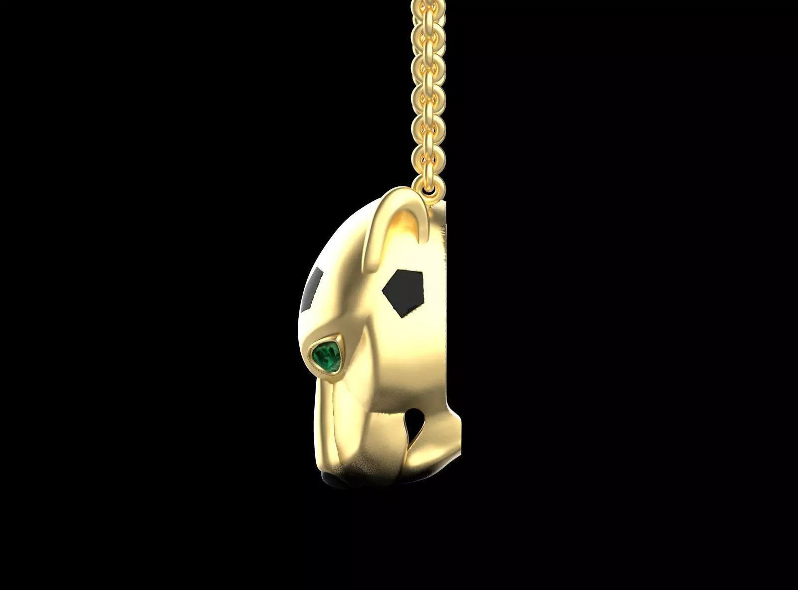 PENDANT PANTHER 3D print model_41