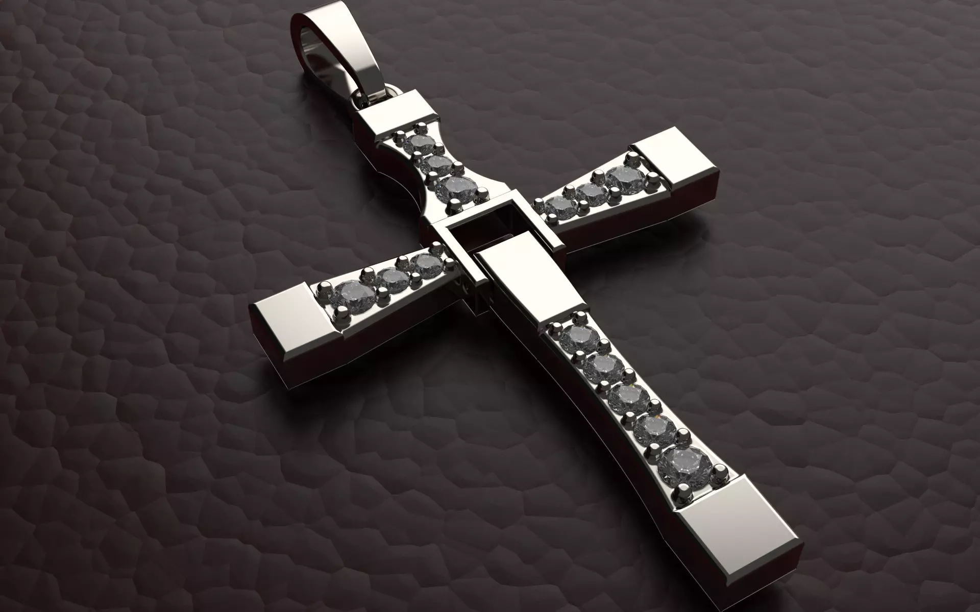 Pendant Forsaj Dominik Cross 3D print model