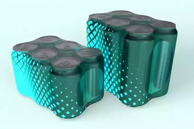 Beverage Cans 6psc Pack 500ml 330ml