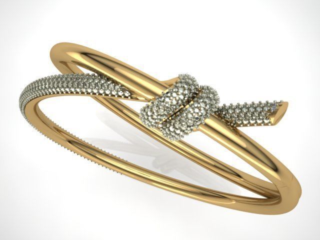 TIFFENY BANGLE 3D print model_1