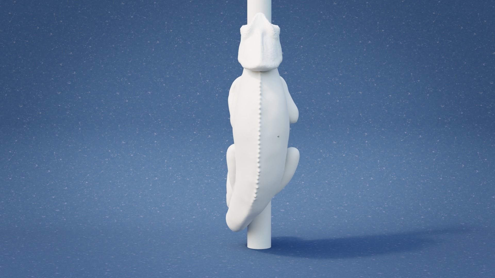 Chameleon Climbing 3D print model_3