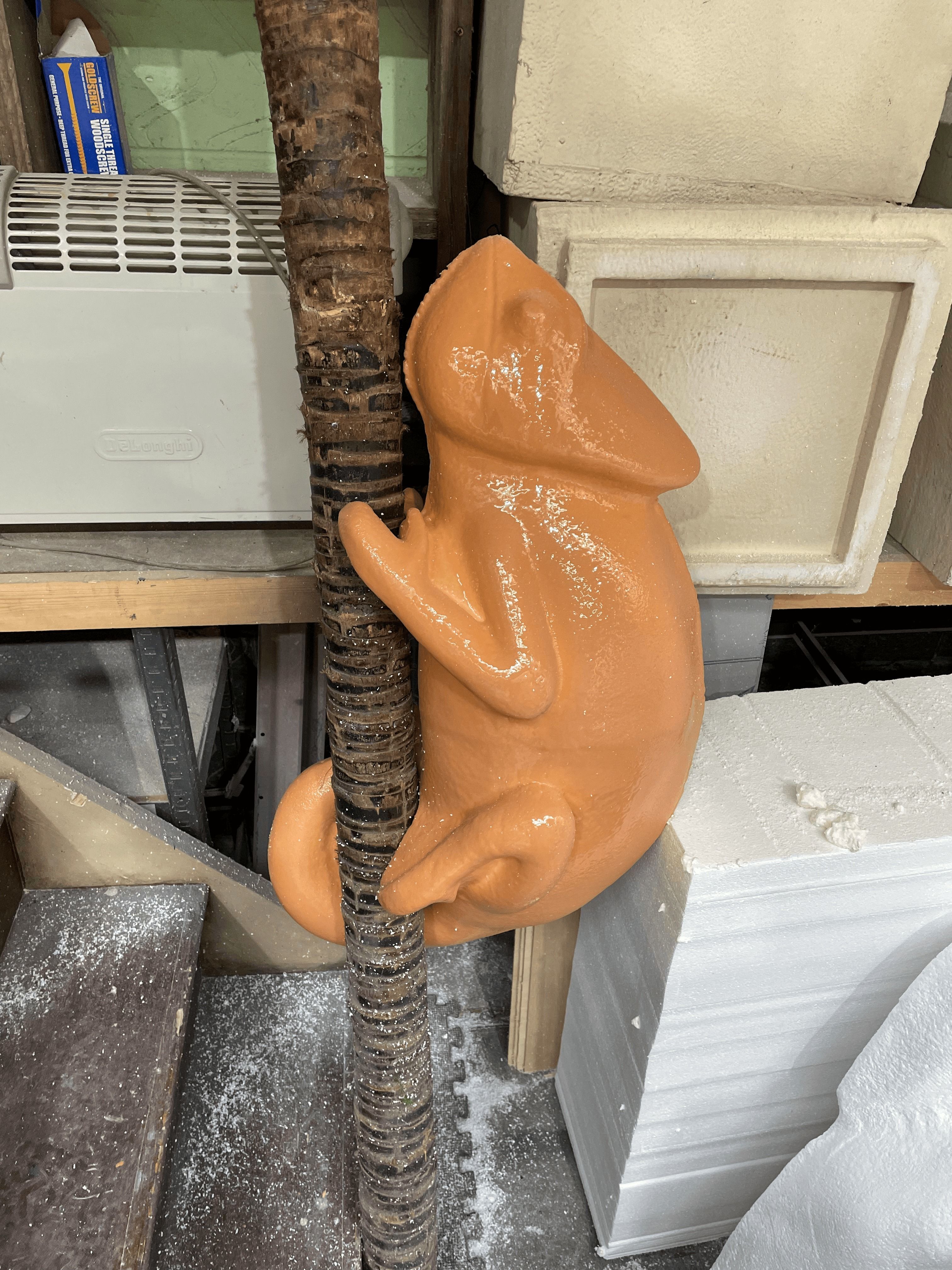 Chameleon Climbing 3D print model_7