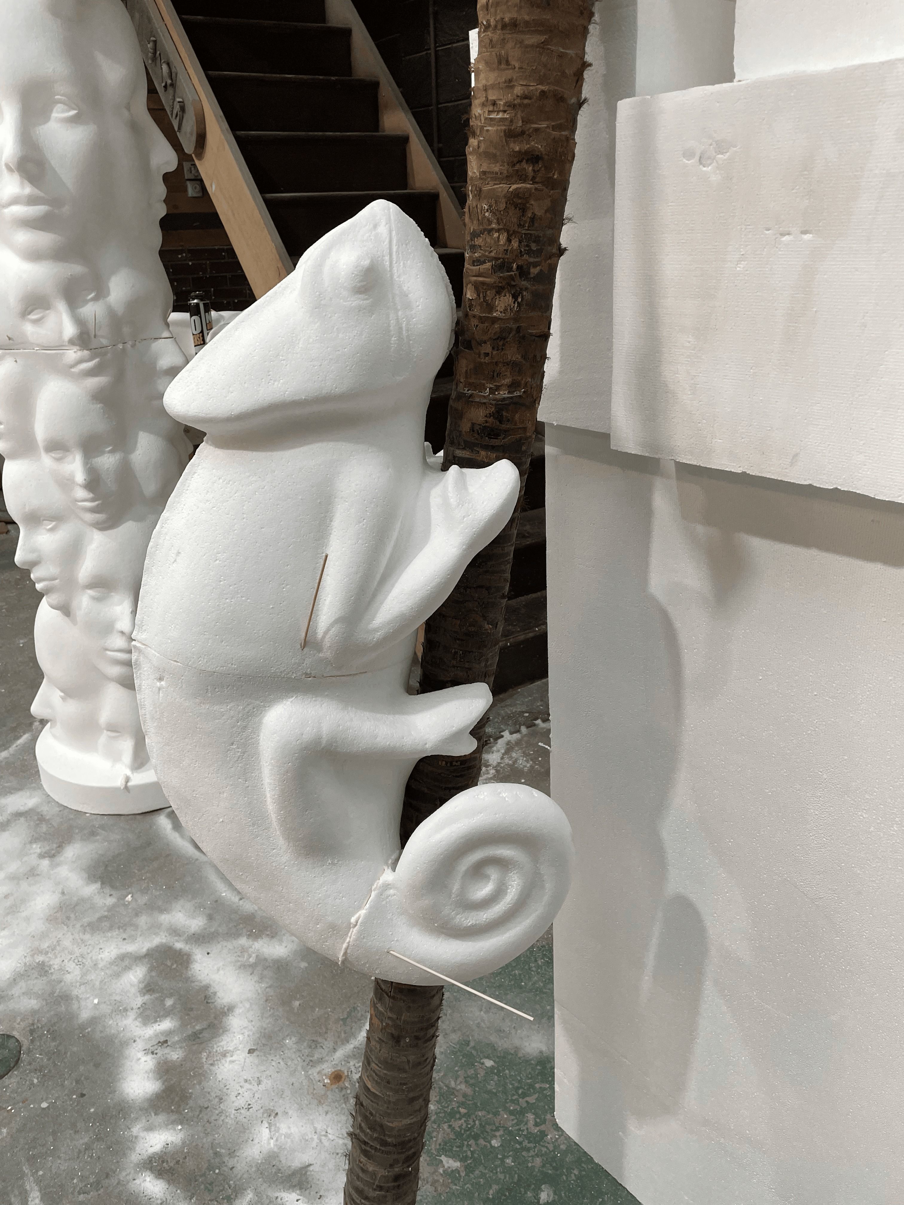 Chameleon Climbing 3D print model_6