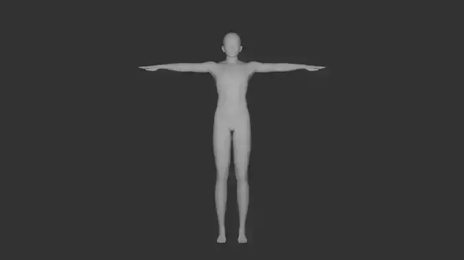 Man basemesh Free 3D model