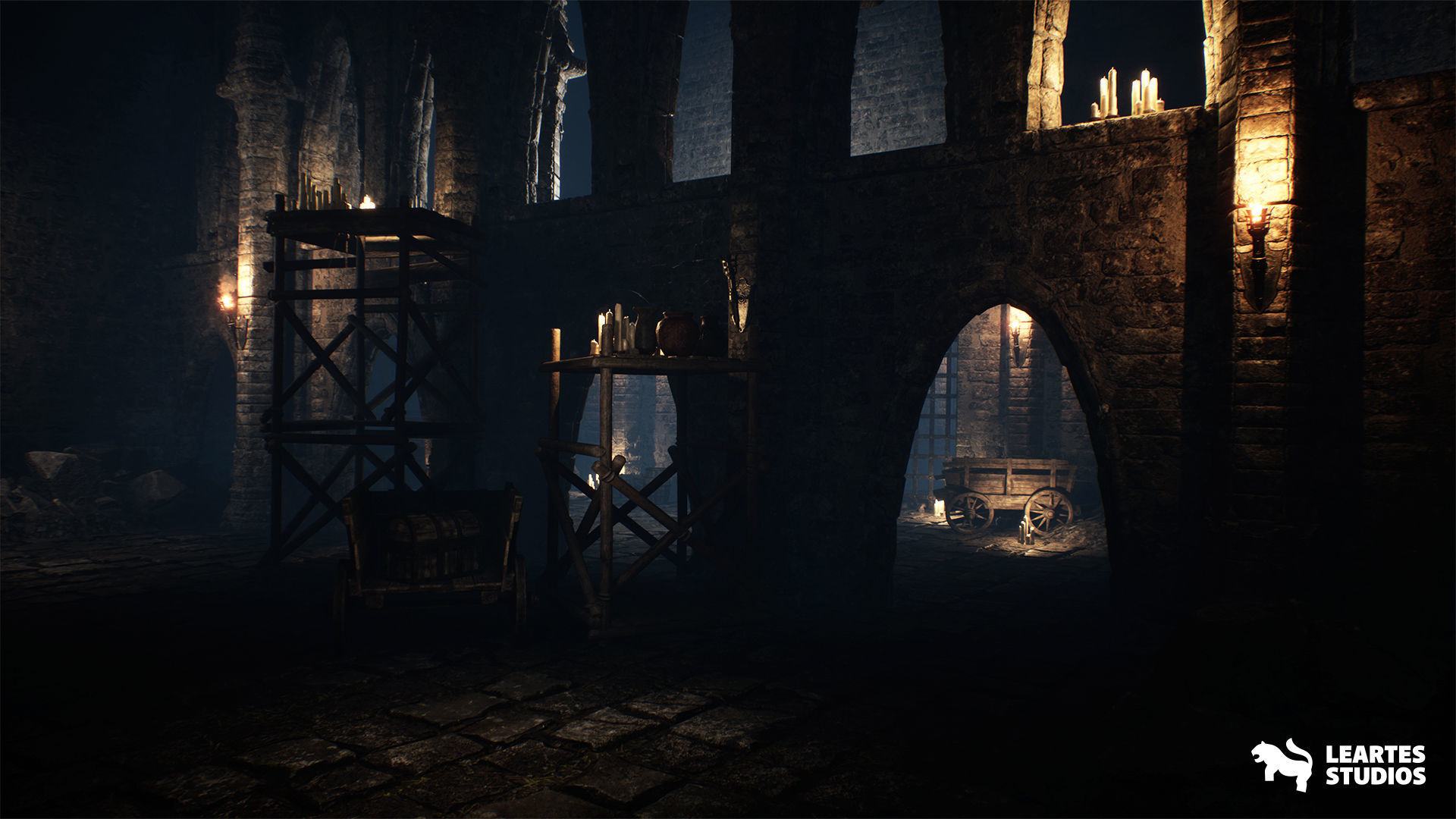 Mystic Dungeon Environment Low-poly 3D model_15