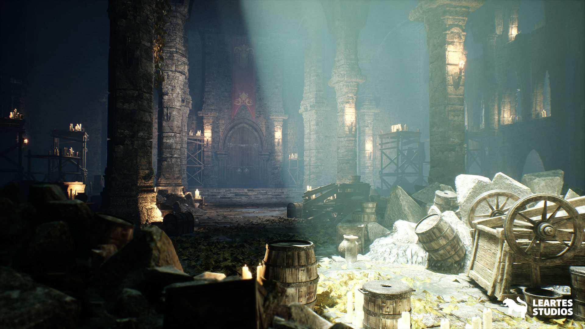 Mystic Dungeon Environment Low-poly 3D model_11