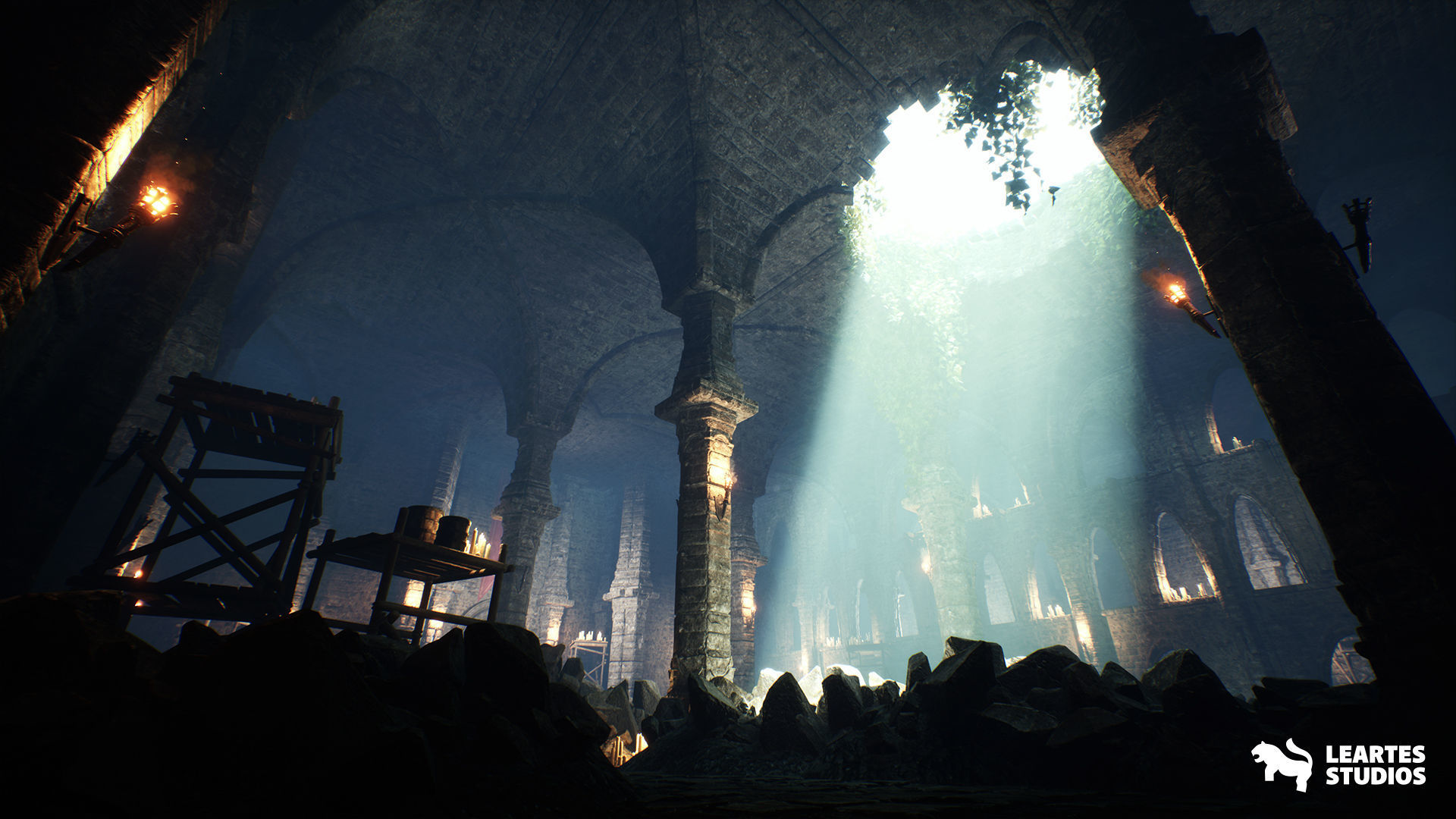 Mystic Dungeon Environment Low-poly 3D model_14