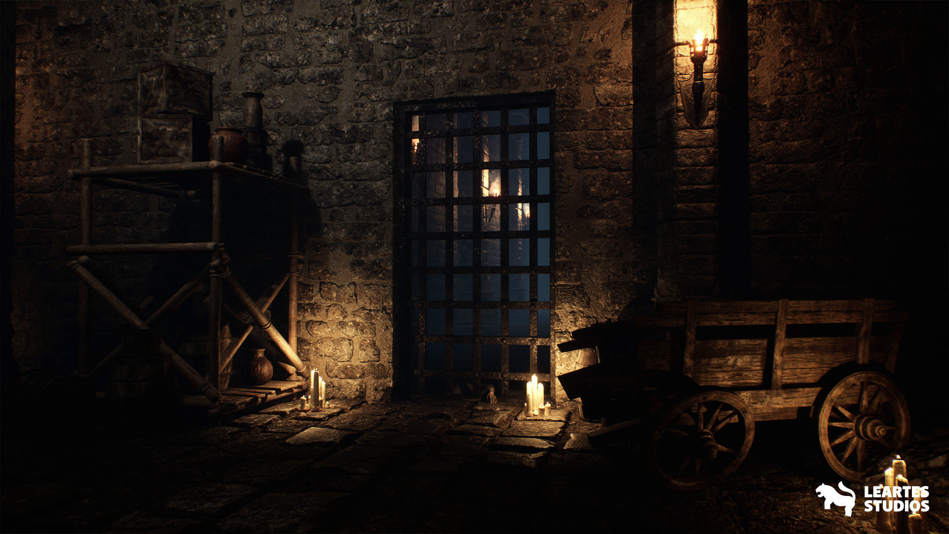 Mystic Dungeon Environment Low-poly 3D model_8