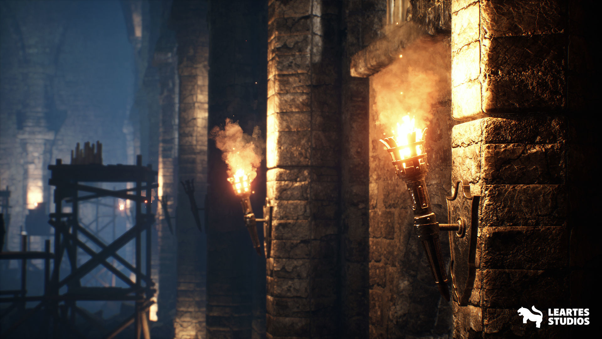 Mystic Dungeon Environment Low-poly 3D model_3