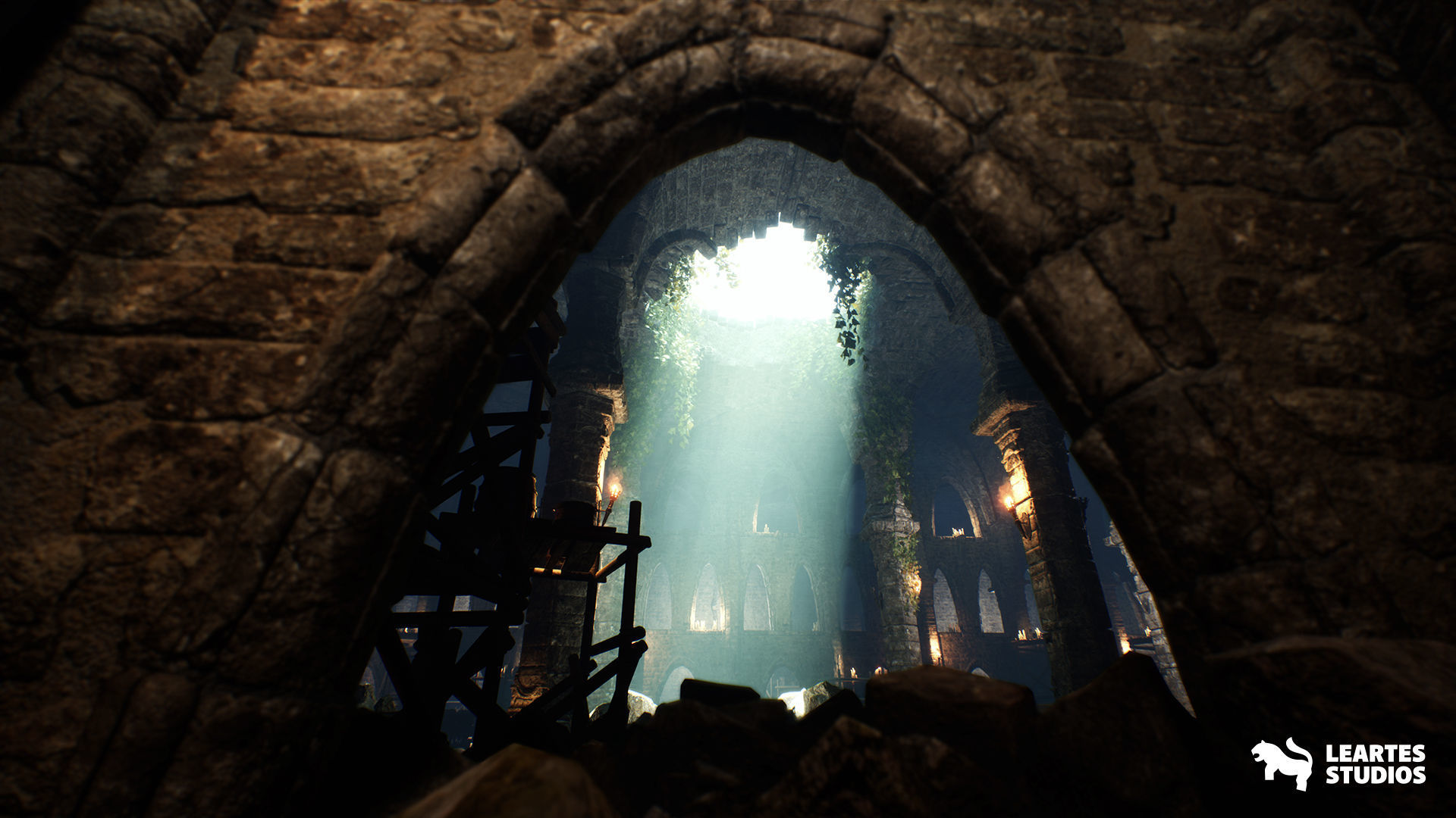 Mystic Dungeon Environment Low-poly 3D model_6