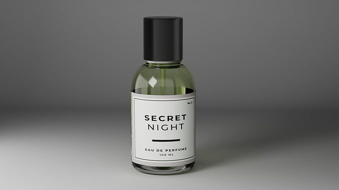 Perfume Bottle 3D model  Free low-poly 3D model