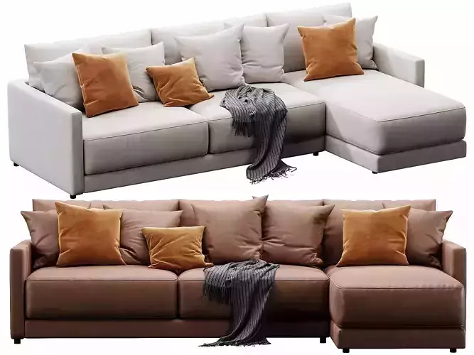 Crate and Barrel Gather sofa