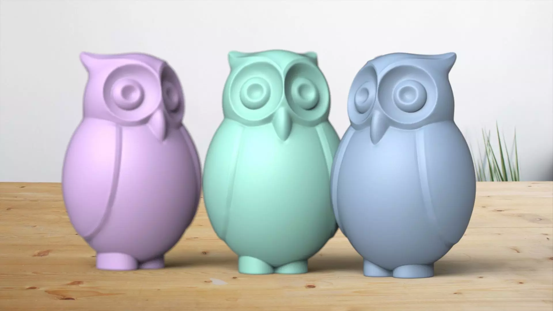 Owl version 2 PRINTABLE MODEL 3D print model