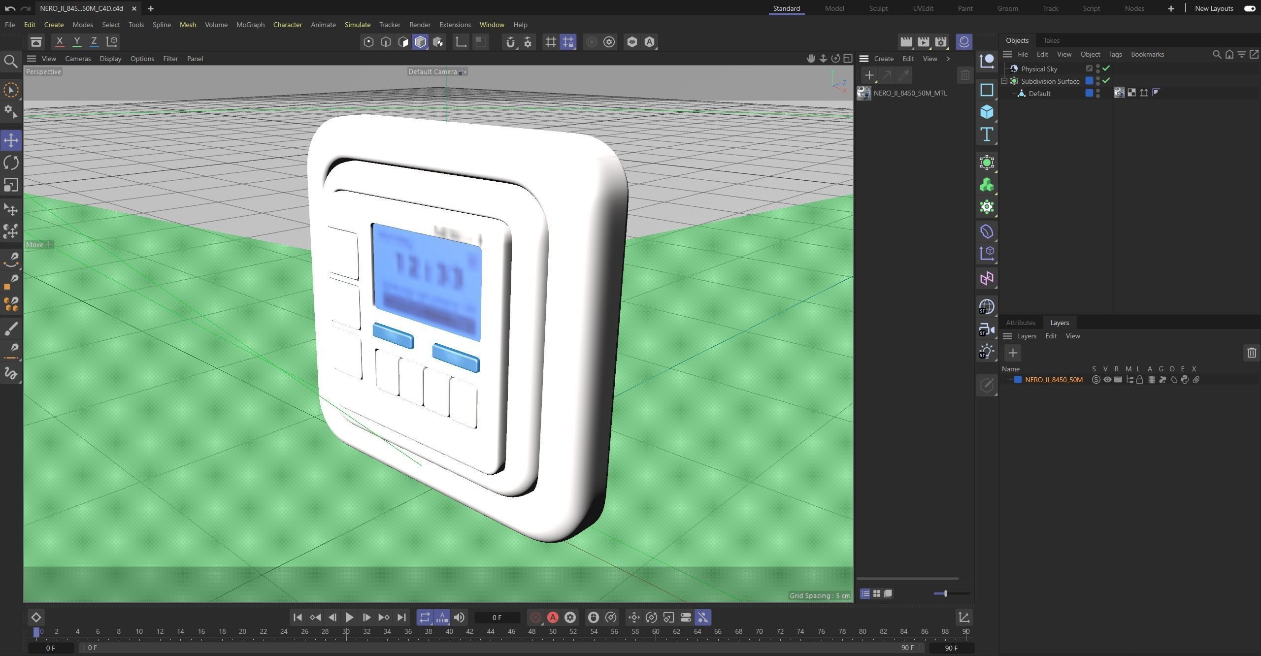 NERO II 8450 50M Low-poly 3D model_29