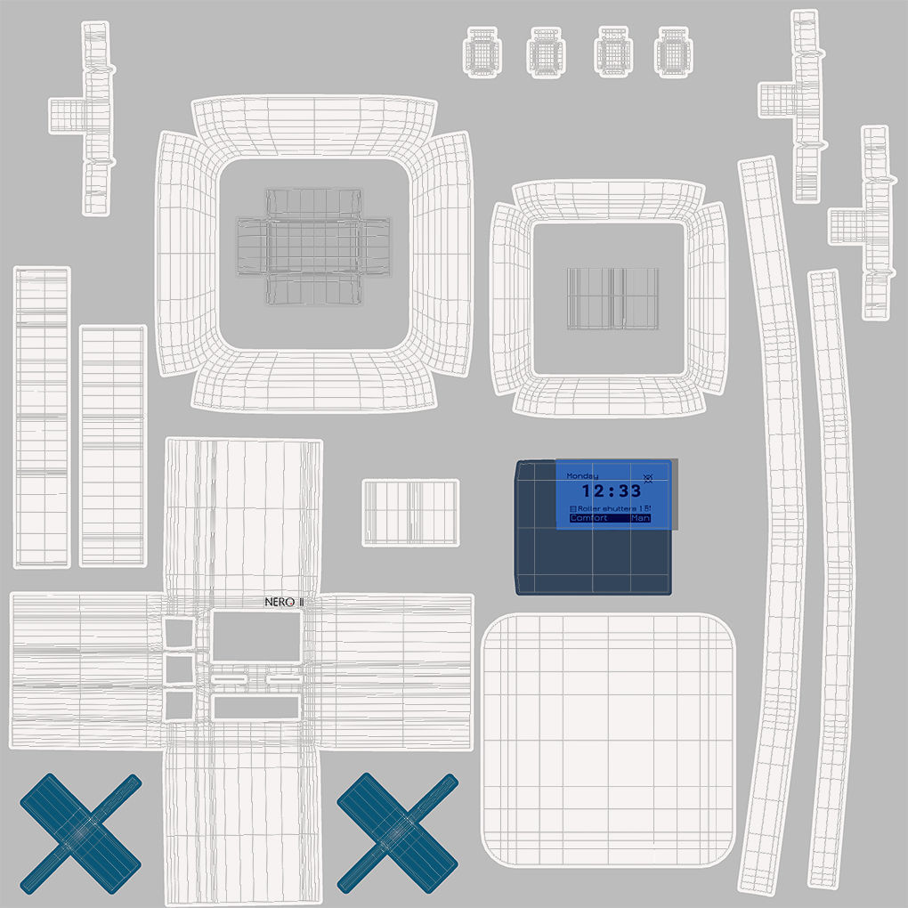 NERO II 8450 50M Low-poly 3D model_31