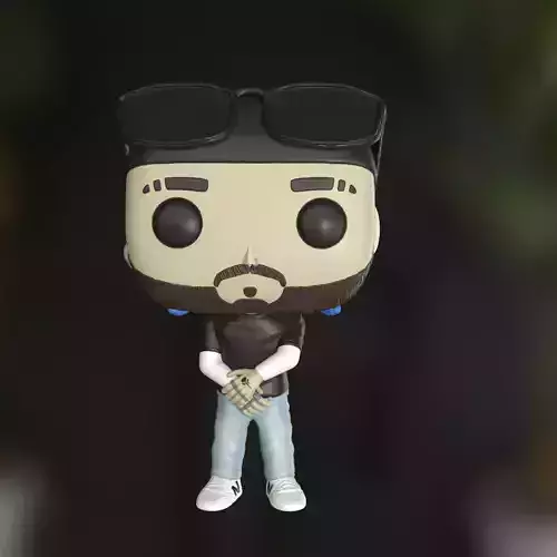 Funko Rauw Alejandro 3D print model
