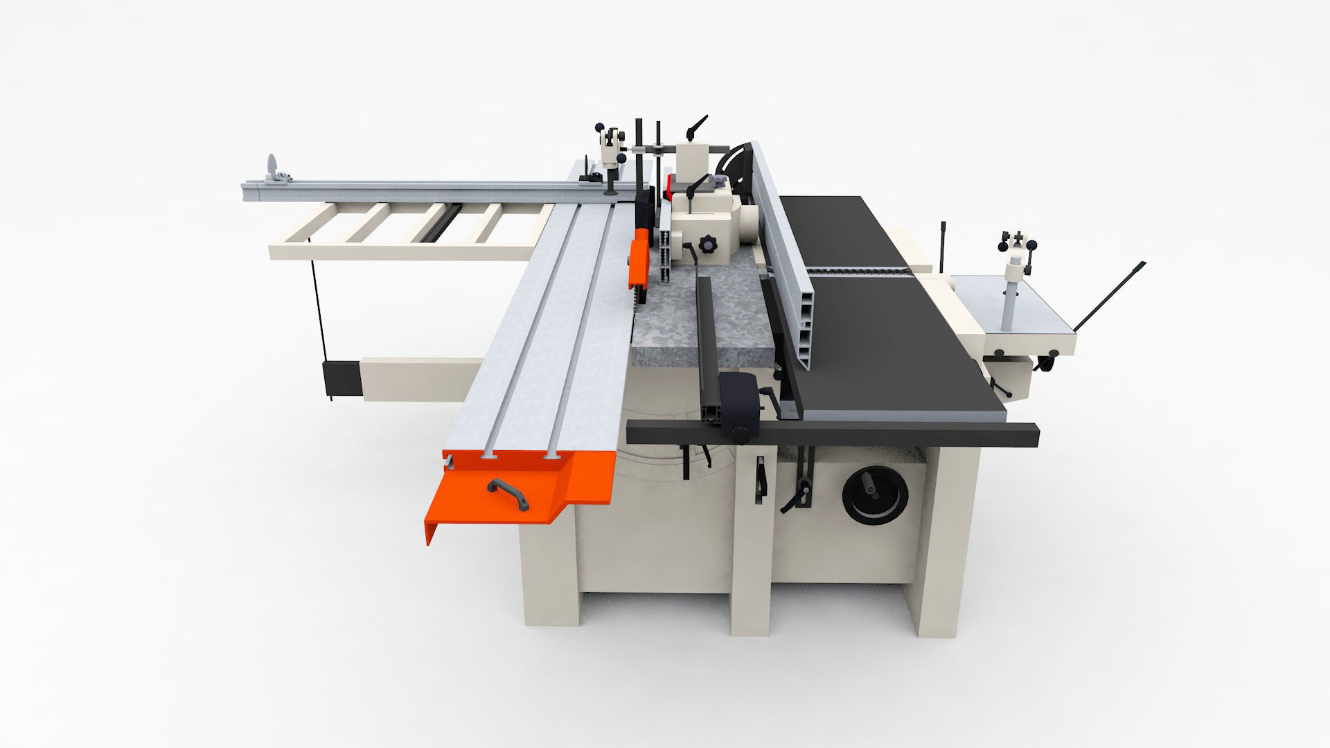 Sicar C400 Table Saw Combination Machine 3D model_3