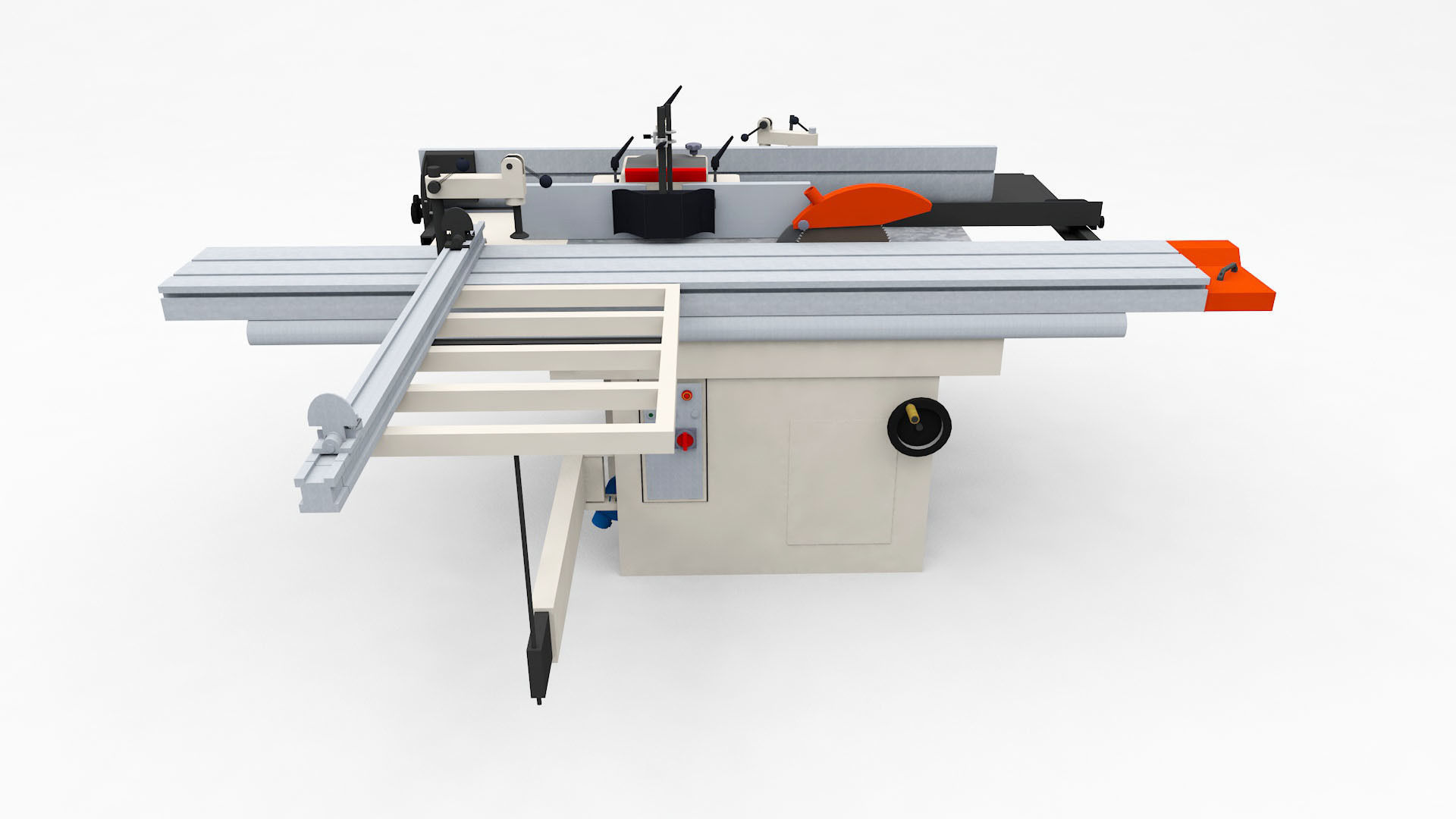 Sicar C400 Table Saw Combination Machine 3D model_1