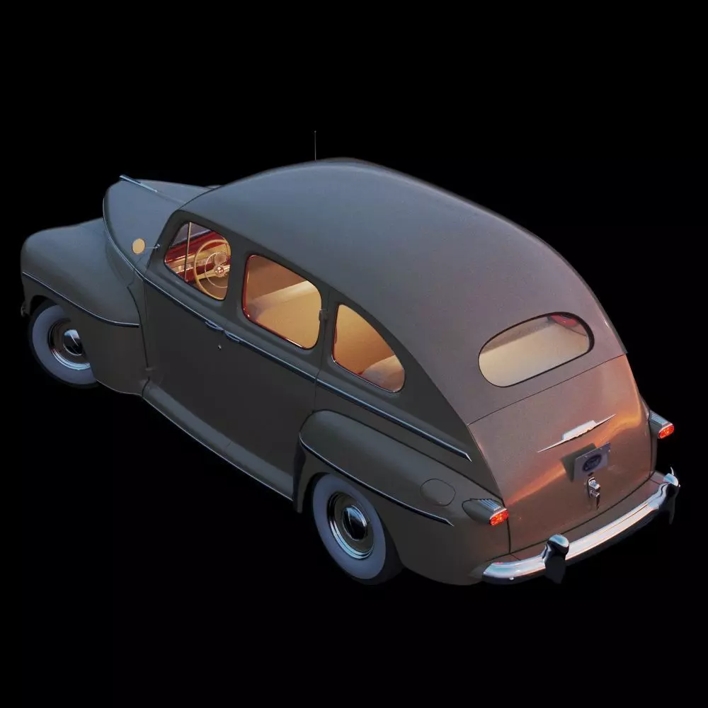 Super Deluxe 1948 3D model