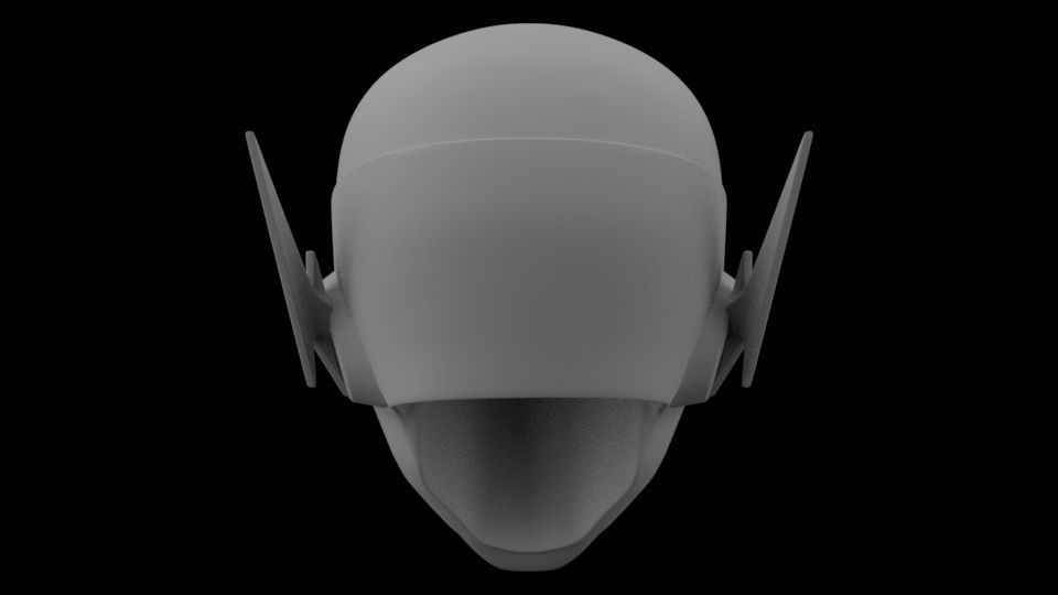 THE FLASH AND KID FLASH HEAD SCULPT 3D print model_6