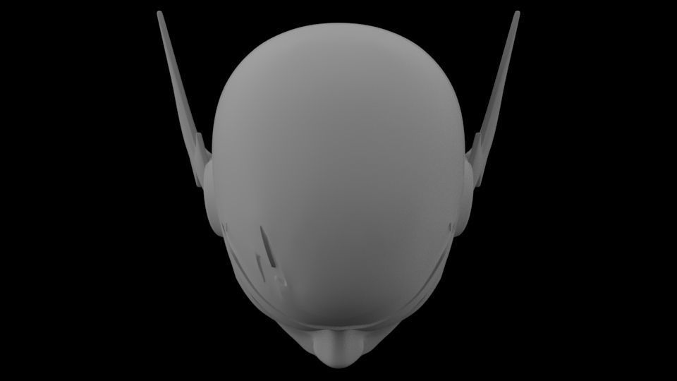 THE FLASH AND KID FLASH HEAD SCULPT 3D print model_7