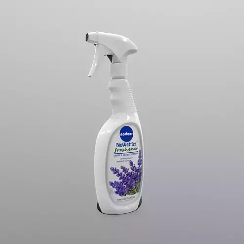 Freshener Bottle Low-poly 3D model