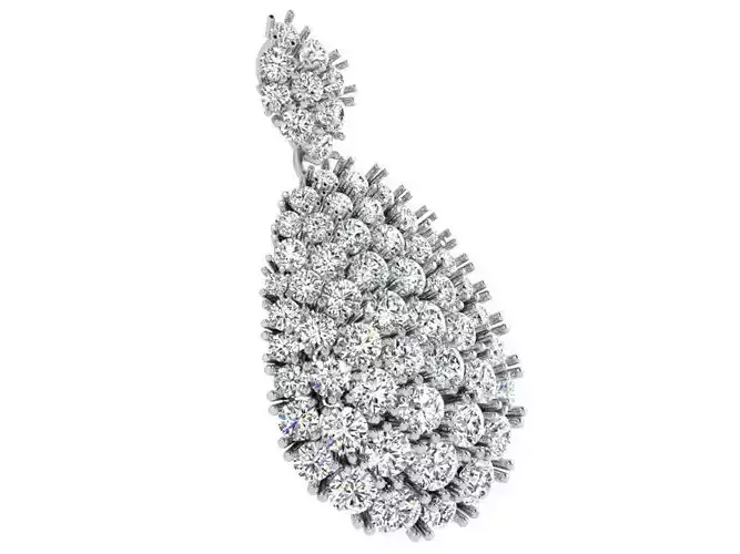 Pear Shape Pendant 4519