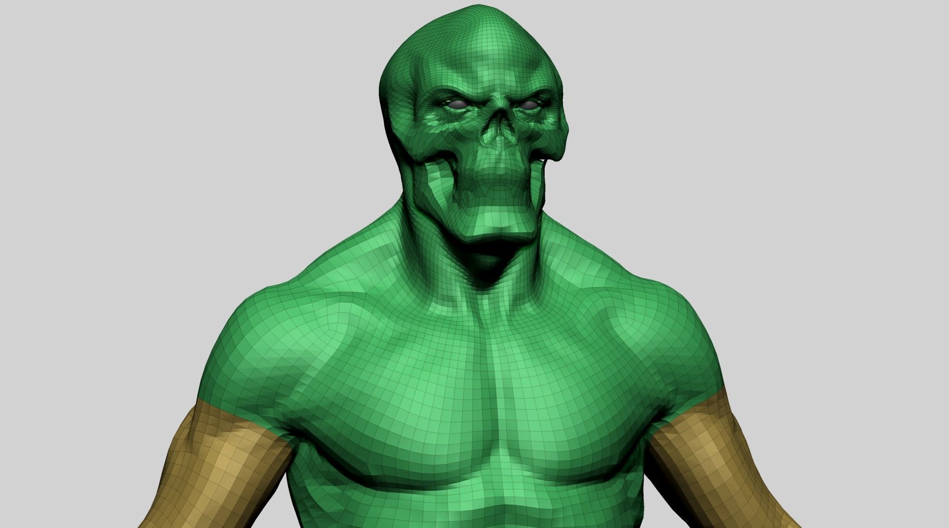 Fantasy Male Anatomy A 3D model_13