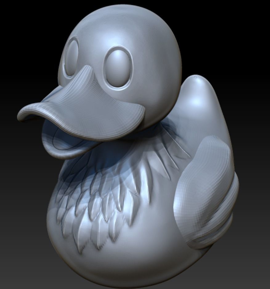 Rubber Duck V2 3D print model_6