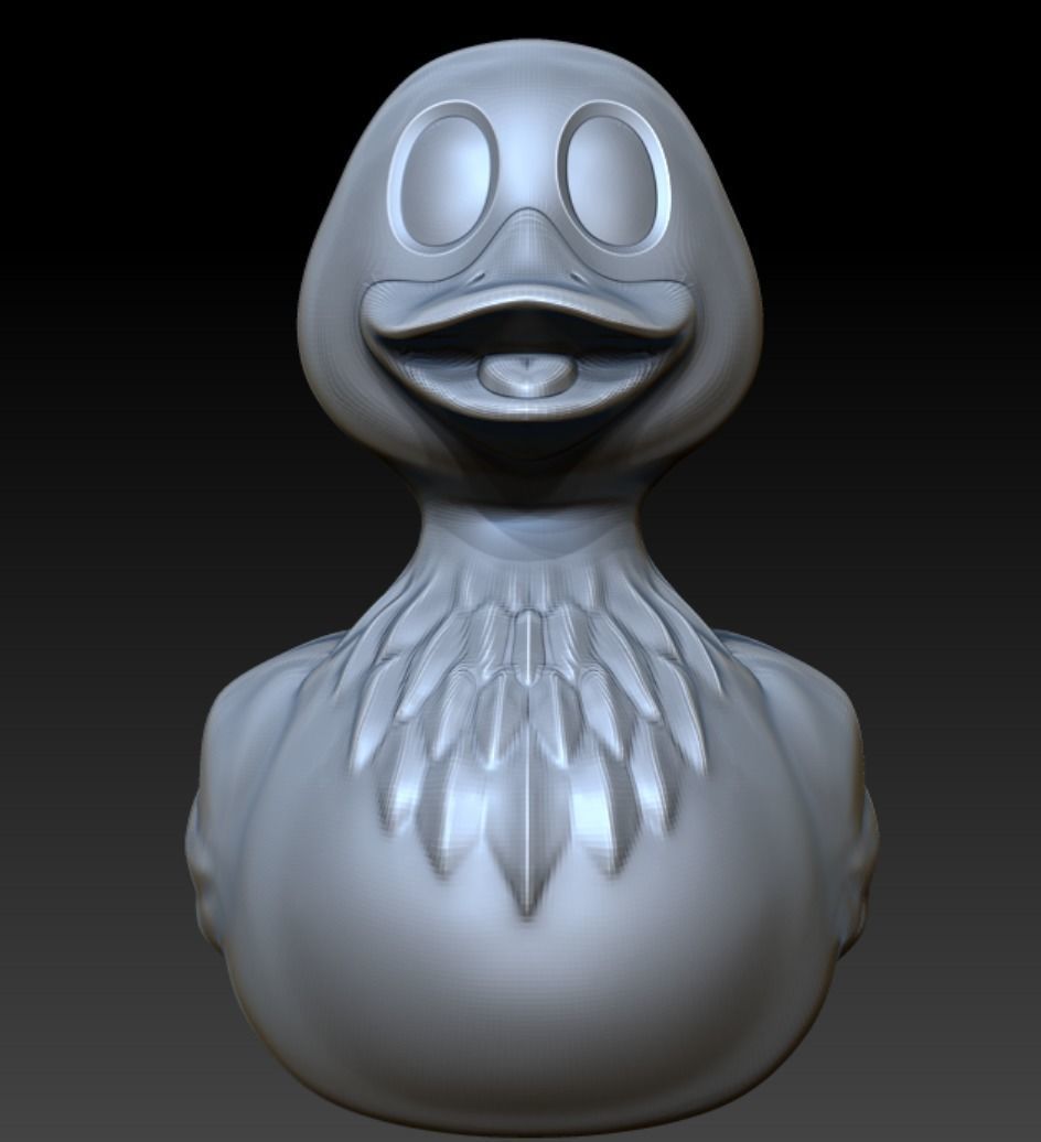 Rubber Duck V2 3D print model_3