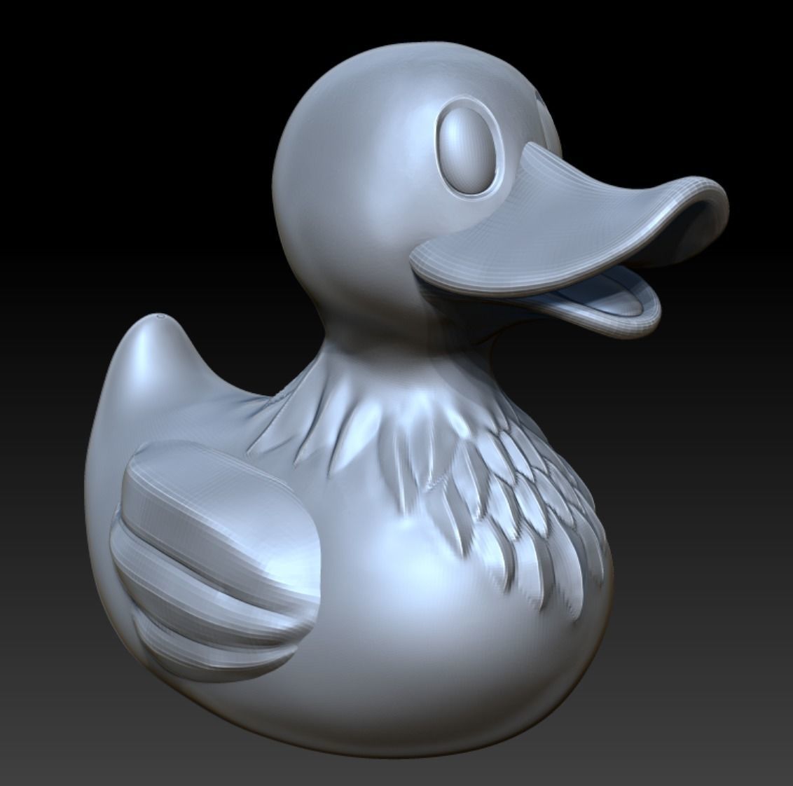 Rubber Duck V2 3D print model_4