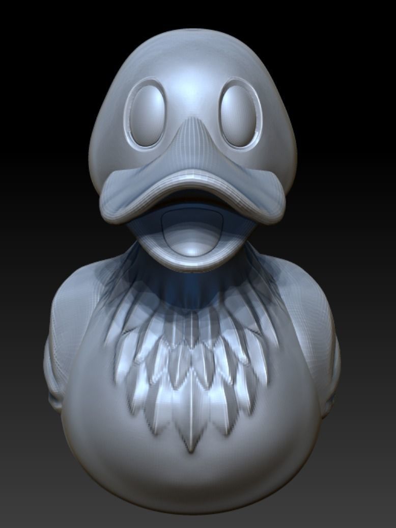 Rubber Duck V2 3D print model_2
