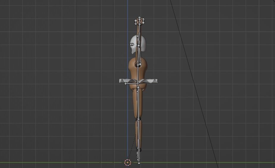 Minnireena Low-poly 3D model_5