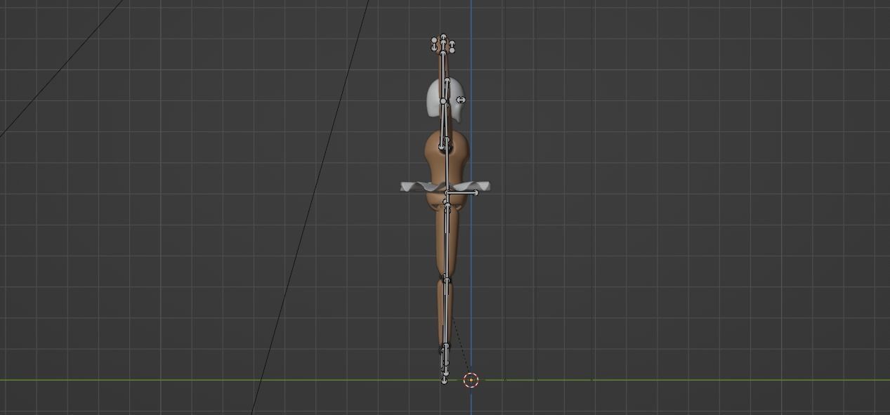 Minnireena Low-poly 3D model_7