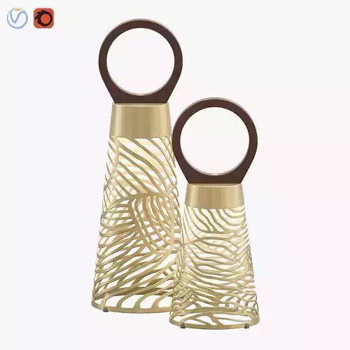 NOORA Portable Lantern - JH 3D model