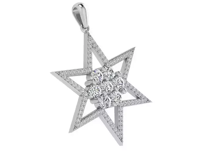 Star Diamond Pendant 4550