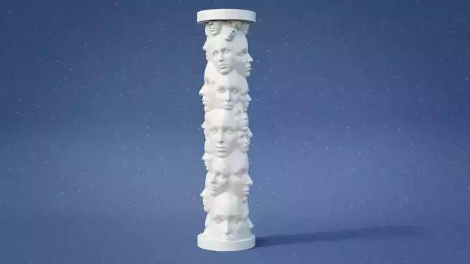 Pillar of Faces