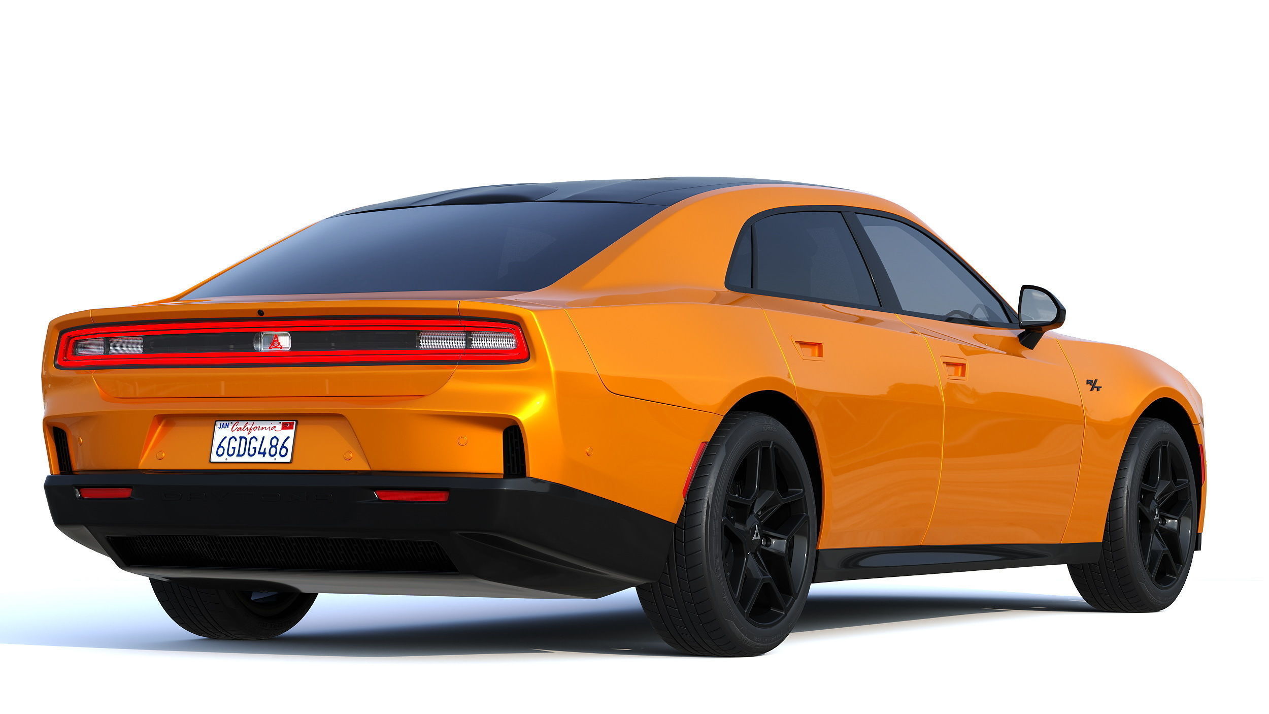 Dodge Charger Daytona 4-door 2025 3D model_1