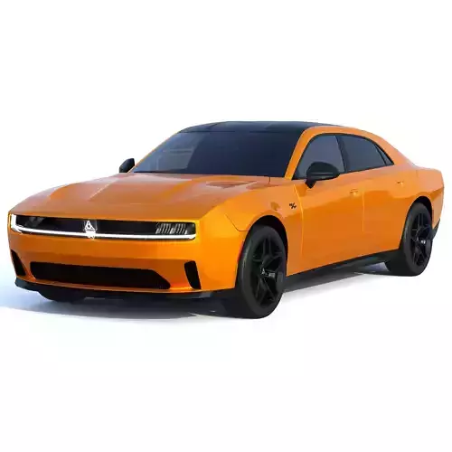 Dodge Charger Daytona 4-door 2025 3D model