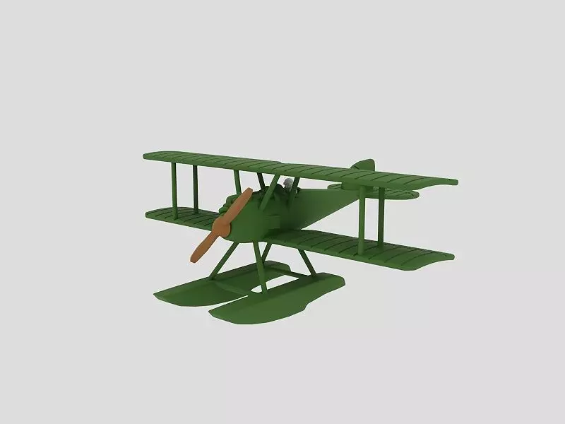 Albatros W4 Germany 3D print model_0