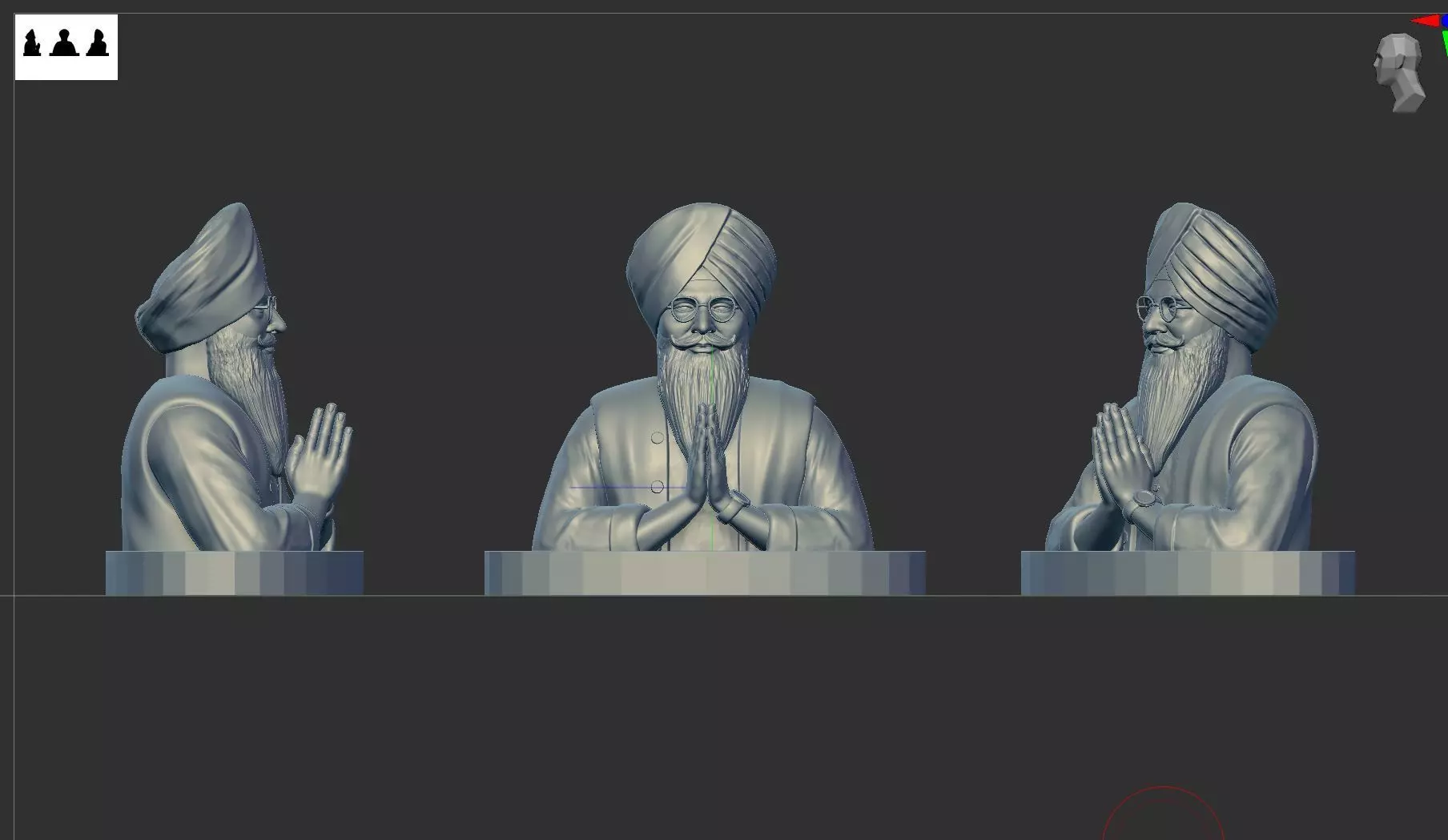 Radha Swami 3D print model_0