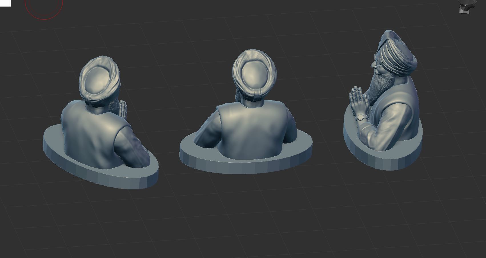 Radha Swami 3D print model_3